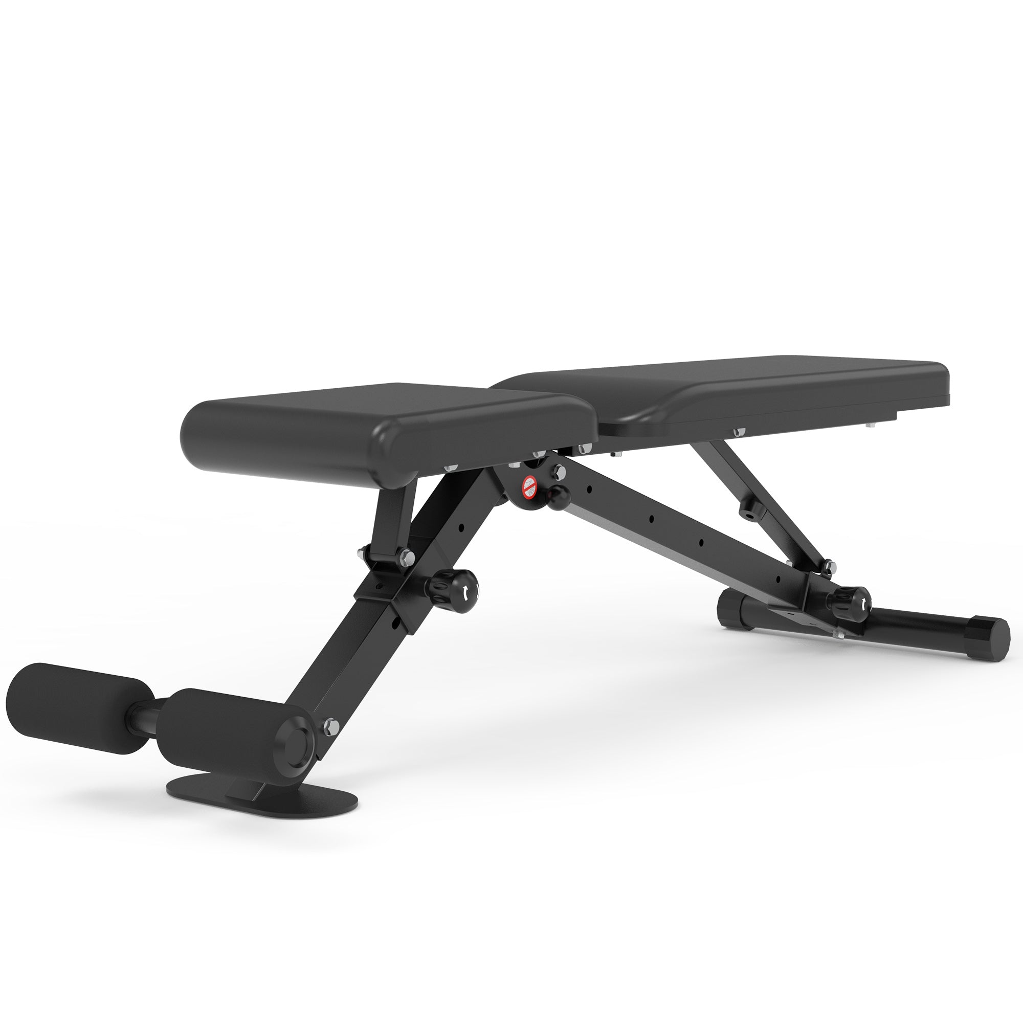 leikefitness Adjustable Weight Bench Foldable Workout Exercise Bench with Automatic Lock for Upright Incline Decline and Flat Full Body Exercise