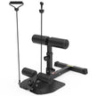 leikefitness Deep Sissy Squat Bench Core Workout Multifunctional Leg Exercise Machine for Home Gym