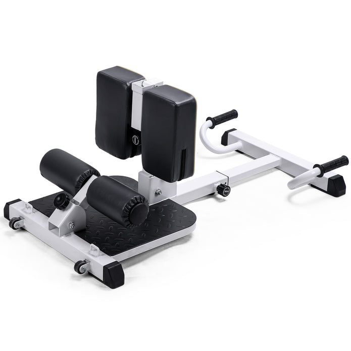 leikefitness Deluxe Multi-Function Deep Sissy Squat Bench Home Gym Workout Station Leg Exercise Machine 8400