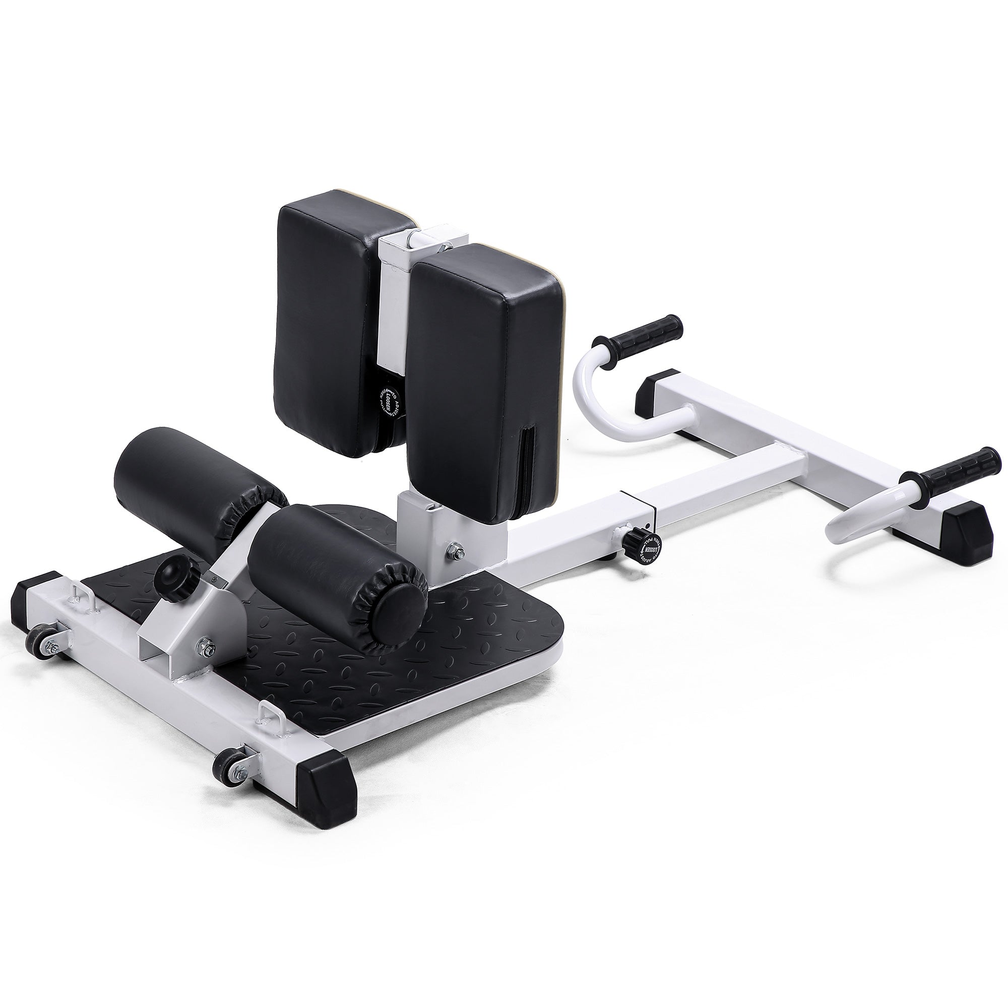 leikefitness Deluxe Multi-Function Deep Sissy Squat Bench Home Gym Workout Station Leg Exercise Machine 8400