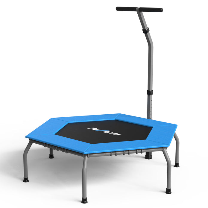 leikefitness Professional Gym Workout 40" Fitness Trampoline Cardio Trainer Exercise Rebounder