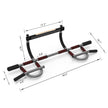 leikefitness Pull-Up Bar For Door Frame Adjustable Portable Upper Body Fitness Workout For Home Gyms (AB7010)