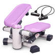 LeikeFitness Premium Portable Climber Stair Stepper & Waist Fitness Twister Step Machine with LCD Monitor ST6600