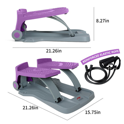 Leikefitness Portable Climber Stepper Lightweight Fitness Twister Step Machine for Home Gym ST6800