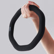 Leikefitness Weight Ring 2-in-1 Kettlebell & Dumbbell, cast iron+PVC coating, Yoga Exercise, Aerobics, Core Training, 4 in a set (0.33LB + 5.5LB + 7.7LB + 9.9LB)